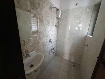 Bathroom in 1 BHK Apartment at Puranik Aarambh, Ghodbunder Road – for Rent