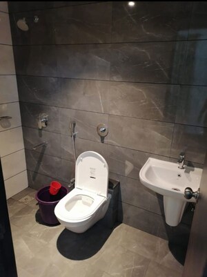 Bathroom in 2 BHK Apartment at Jhamtani Vision Ace Phase 1, Tathawade – for Rent