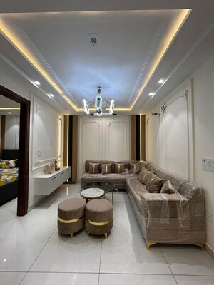 Living Room in 2.5 BHK Builder Floor at Uttam Nagar – for Sale