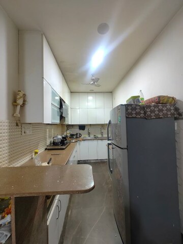 Kitchen in 3 BHK Builder Floor at Maya Homes, Indrapuram – for Rent