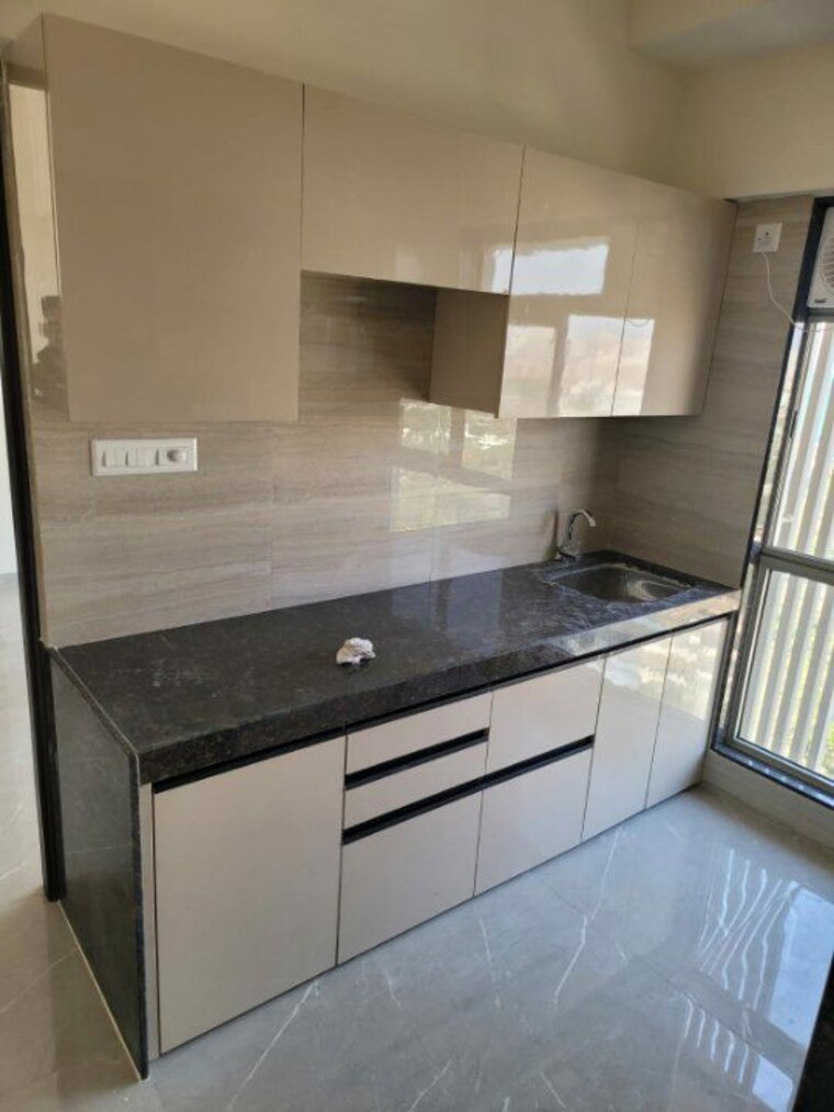 Kitchen, veena-smart-homes 1 Bedroom 393 Sq.Ft. Apartment In Kandivali West Mumbai 10117608