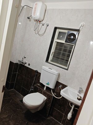 Bathroom in 2 BHK Apartment at Eden Garden Tathawade, Tathawade – for Rent