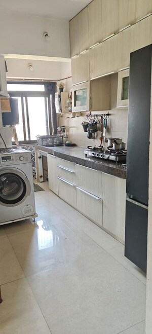 Kitchen in 2 BHK Apartment at Kanakia Rainforest, Andheri East – for Rent