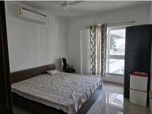 Bedroom in 4 BHK Apartment at Rahul Arcus, Baner – for Rent