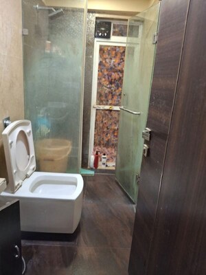 Washroom in 3 BHK Apartment at Khar West – for Rent