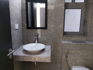 Bathroom in 3 BHK Apartment at Oberoi Realty Esquire, Goregaon East – for Rent