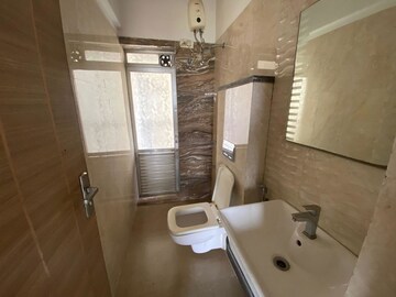 Bathroom in 2 BHK Apartment at Seawoods Sector 50 – for Rent