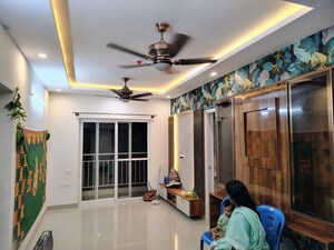 Living Room in 3 BHK Apartment at Brigade El Dorado, Bagaluru – for Rent