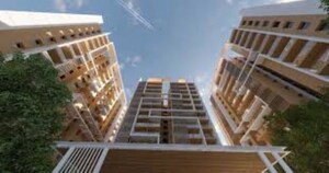 3 BHK Apartment – Exterior View View at Jain Sri Ram Garden, Kompally - for Sale