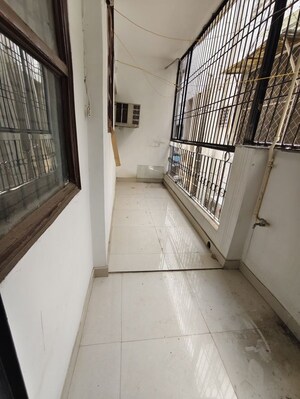 Balcony in 3.5 BHK Apartment at Vasant Kunj – for Rent