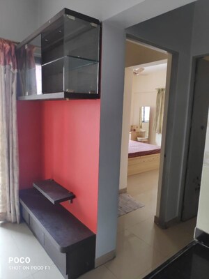 Bathroom in 2 BHK Apartment at Magarpatta City – for Rent