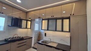 Kitchen in 3 BHK Apartment at Bollineni Bion, Kothaguda – for Rent