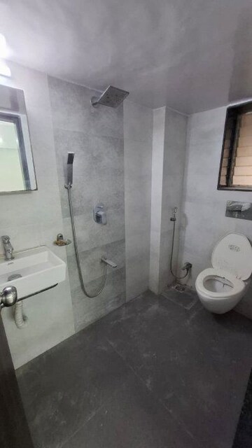 Bathroom in 2 BHK Apartment at Kandivali West – for Rent