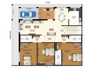 Floor Plan in 3 BHK Apartment at ATS Destinaire, Sector 1 Greater Noida – for Sale