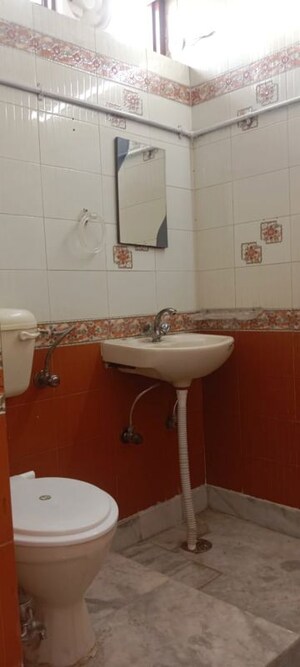 Bathroom in 2 BHK Builder Floor at Neb Sarai – for Rent
