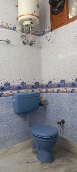 Bathroom in 2 BHK Builder Floor at Neb Sarai – for Rent