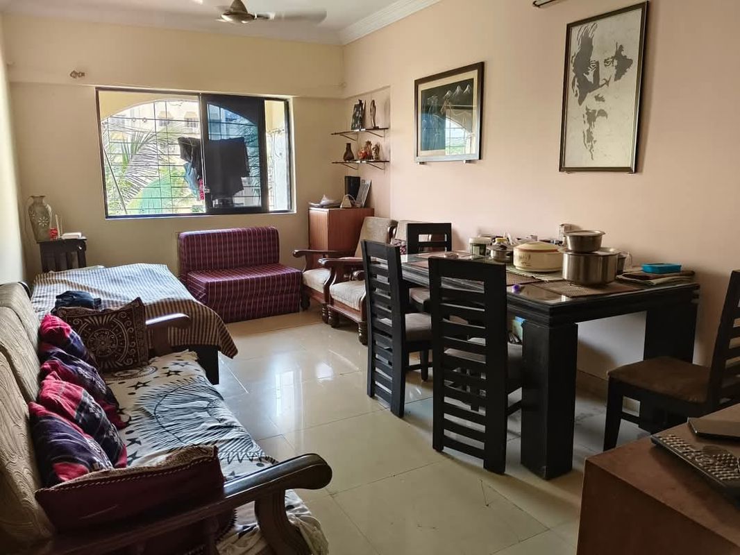 2 BHK + Study Room Apartment For Rent in Nahur