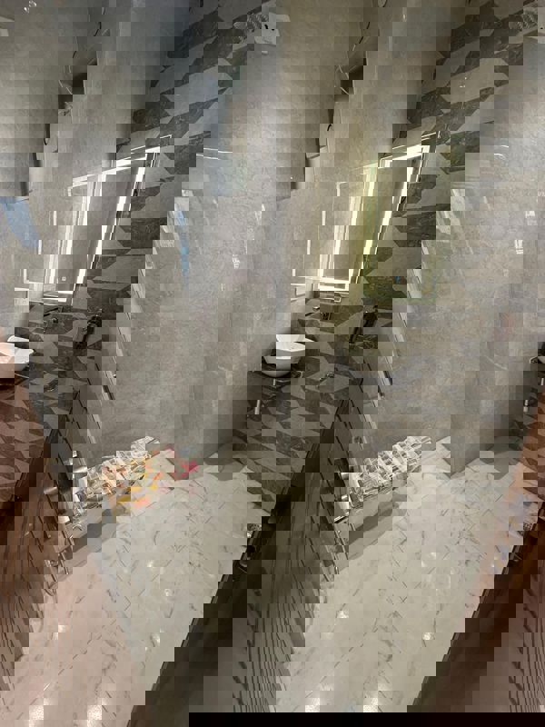 Bathroom in 2 BHK Builder Floor at Lajpat Nagar ii – for Rent