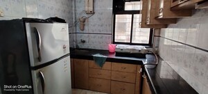Kitchen in 3 BHK Apartment at Sanpada – for Rent