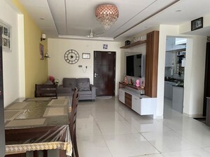 Living Room in 2 BHK Apartment at DSR Waterscape, K Channasandra – for Rent