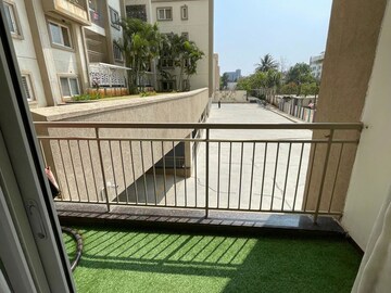 Balcony in 2 BHK Apartment at DSR Waterscape, K Channasandra – for Rent