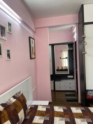 Living Room in 2 BHK Apartment at DSR Waterscape, K Channasandra – for Rent