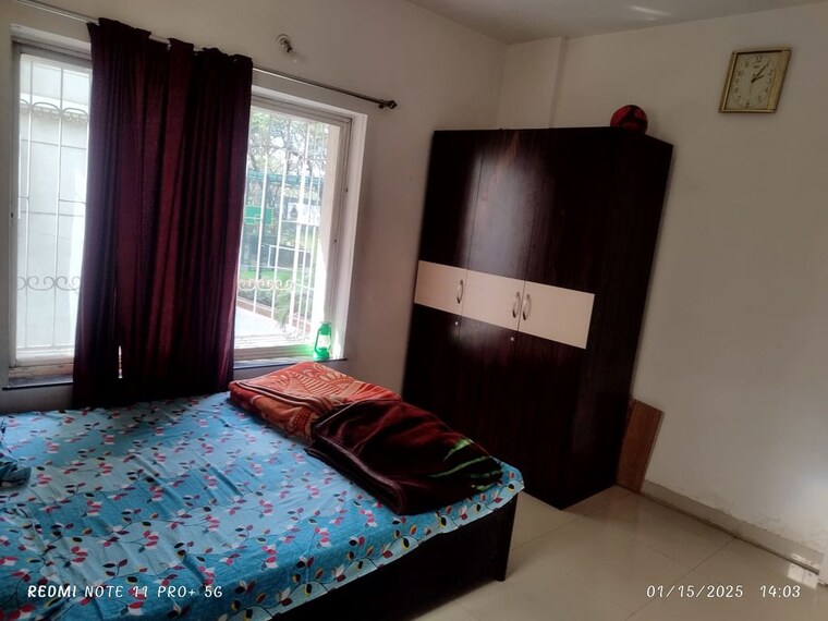 Bedroom, magarpatta city 3 Bedroom 1750 Sq.Ft. Apartment In Magarpatta City Pune 10119299