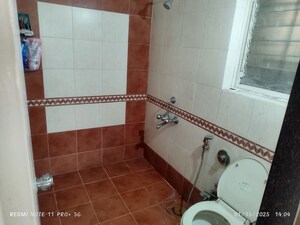 Bathroom in 3 BHK Apartment at Magarpatta City – for Rent