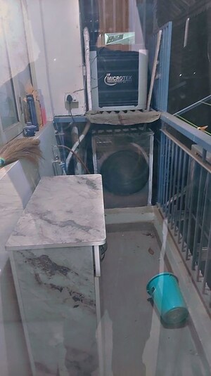 Balcony in 1 BHK Apartment at Vip Road – for Rent