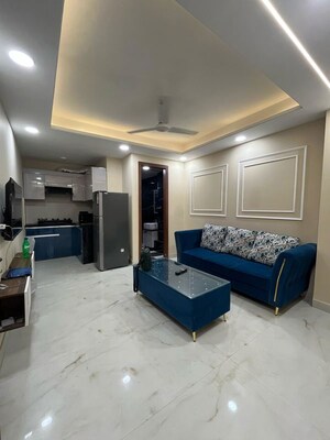 Living Room in 1 BHK Builder Floor at Sector 40 – for Rent