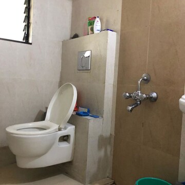 Bathroom in 3 BHK Apartment at Vastushodh Cavansite, Warje – for Rent