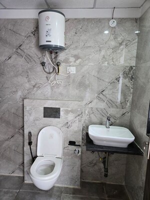 Bathroom in 3 BHK Builder Floor at Sector 48 – for Rent