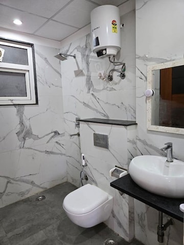 Bathroom in 3 BHK Builder Floor at Sector 48 – for Rent