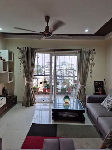 Living Room in 3 BHK Apartment at Plama Heights, Hennur – for Rent