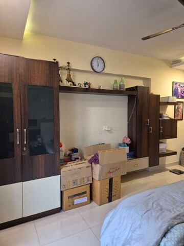 Living Room in 3 BHK Apartment at Plama Heights, Hennur – for Rent
