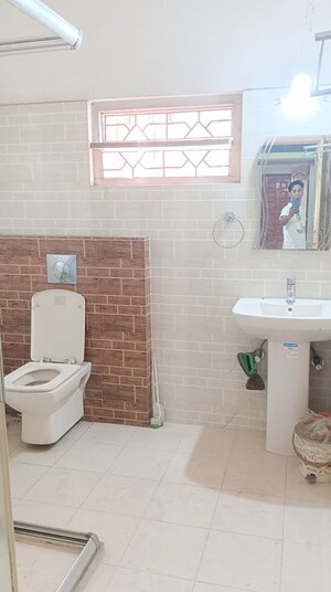 Bathroom in 1 BHK Villa at Christian Basti – for Rent