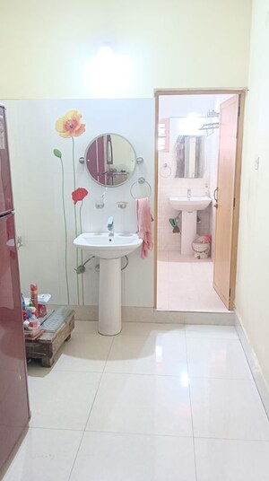 Bathroom in 1 BHK Villa at Christian Basti – for Rent