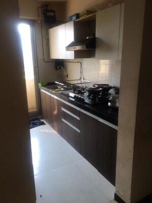 Kitchen in 2 BHK Apartment at Platinum Heritage, Ghodbunder Road – for Rent