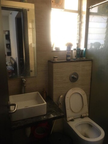 Bathroom in 2 BHK Apartment at Platinum Heritage, Ghodbunder Road – for Rent
