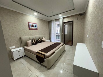 Bedroom in 3 BHK Apartment at Maya Green Lotus Utsav, International Airport Road – for Rent