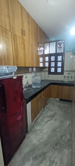 Kitchen in 1 BHK Builder Floor at Rohini Sector 8 – for Sale