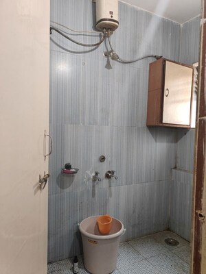 Bathroom in 1 BHK Villa at Karve Nagar – for Rent