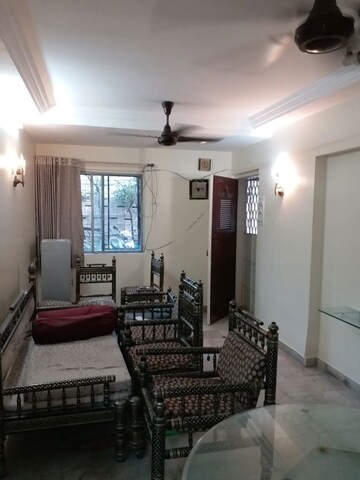 Living Room in 1 BHK Apartment at Mahim West – for Rent