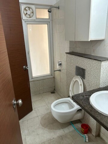 Bathroom in 3 BHK Apartment at La Prisma, Dhakoli – for Rent