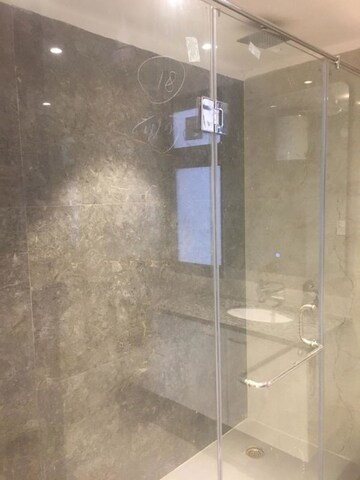 Bathroom in 4 BHK Builder Floor at Sushant Lok ii – for Rent