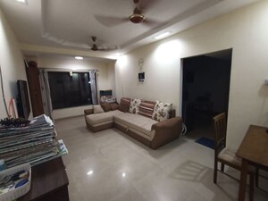 Living Room in 1 BHK Apartment at Sapphire Lakeside, Powai – for Rent