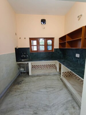 Kitchen in 1.5 BHK Builder Floor at Aman Vihar – for Rent