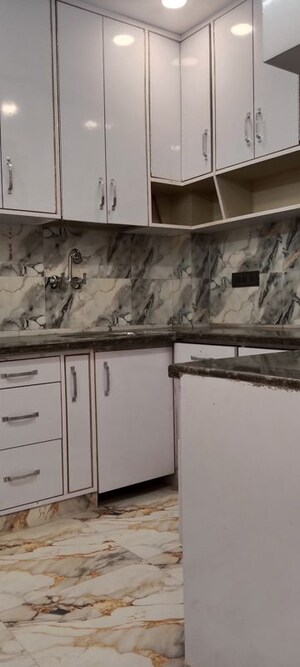 Kitchen in 2 BHK Builder Floor at Saket – for Rent