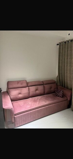 Bedroom in 1 BHK Apartment at Lodha Crown Quality Homes, Majiwada – for Rent