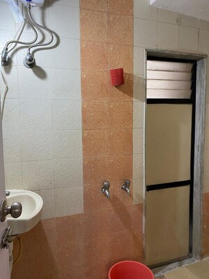 Bathroom in 2 BHK Apartment at Cosmos Park, Ghodbunder Road – for Rent